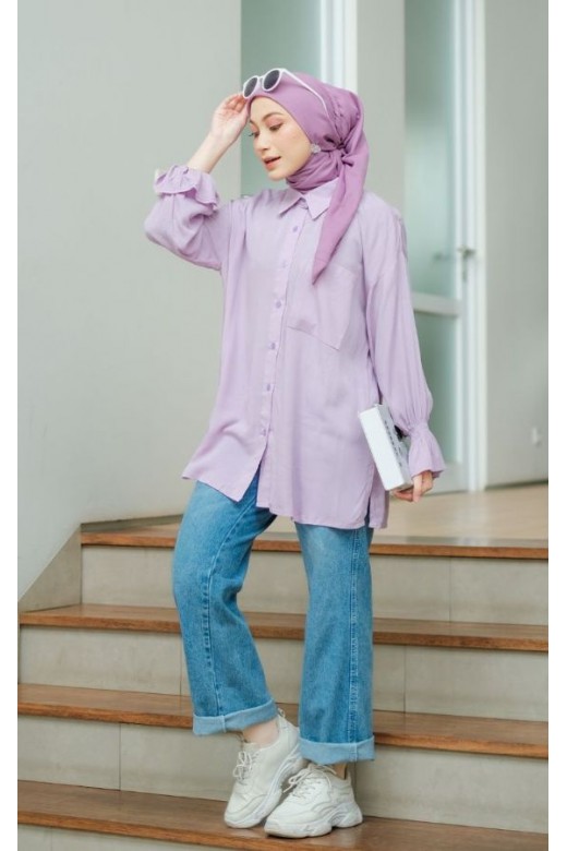 Mila Blouse Lilac